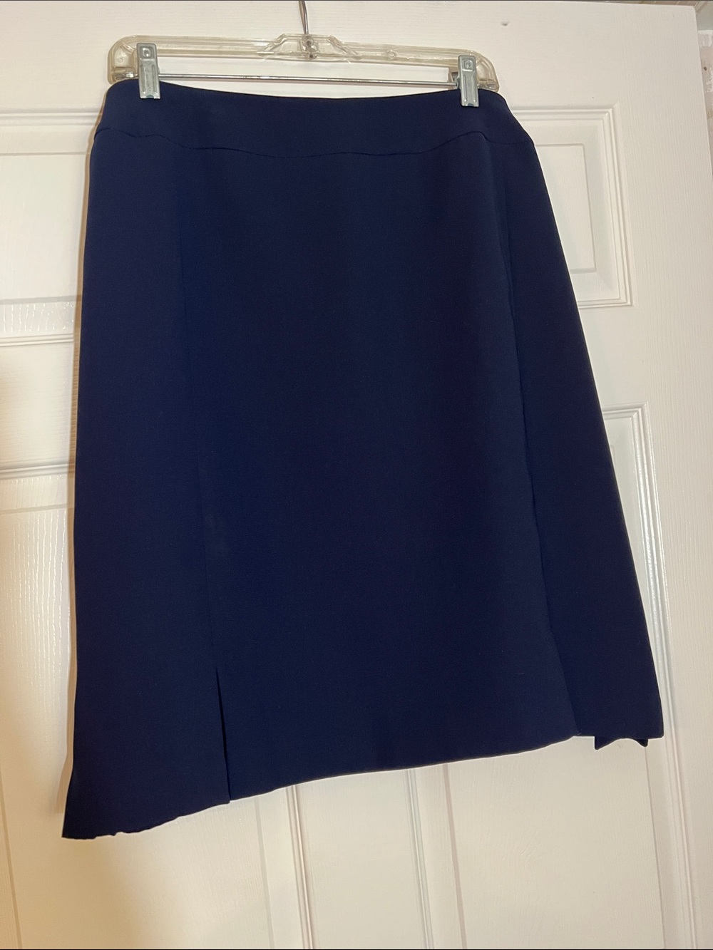 Jones Studio Navy Pencil Skirt